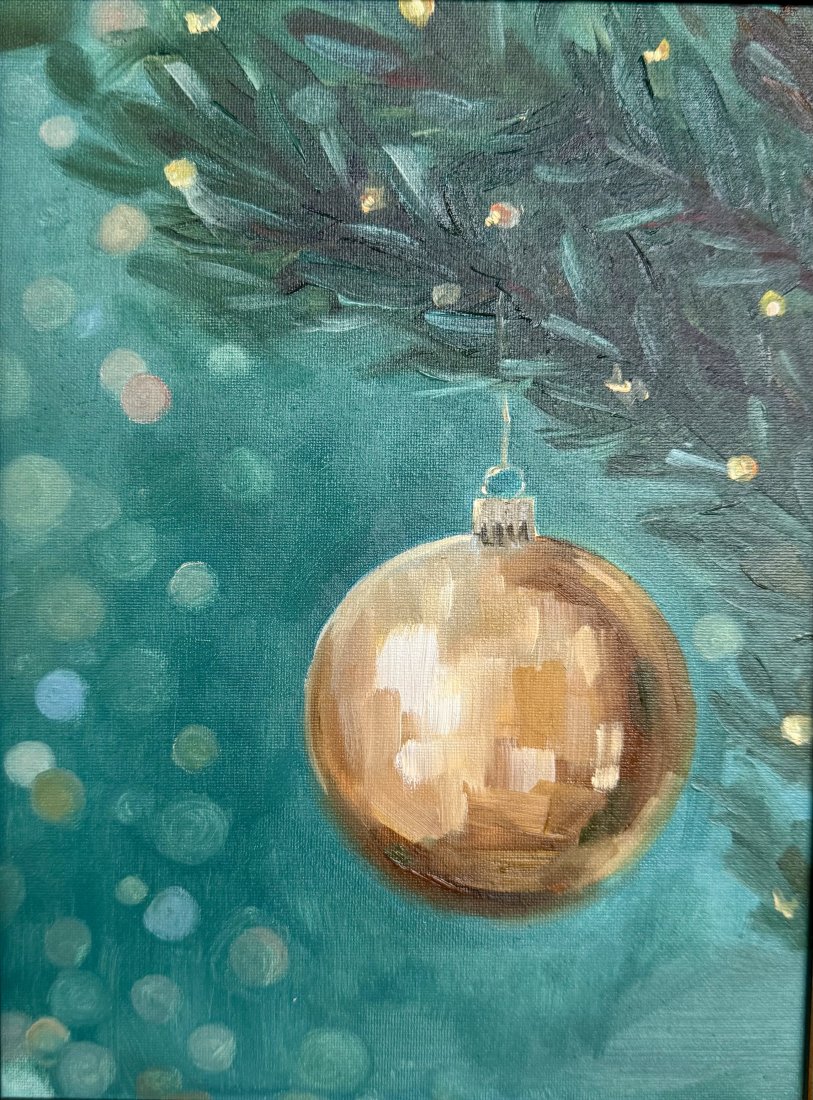 Christmas Golden Ball