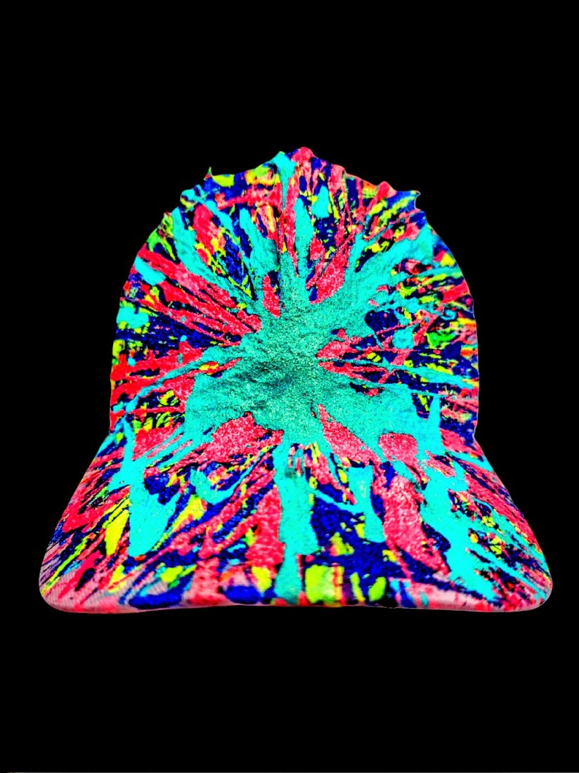 funky art cap