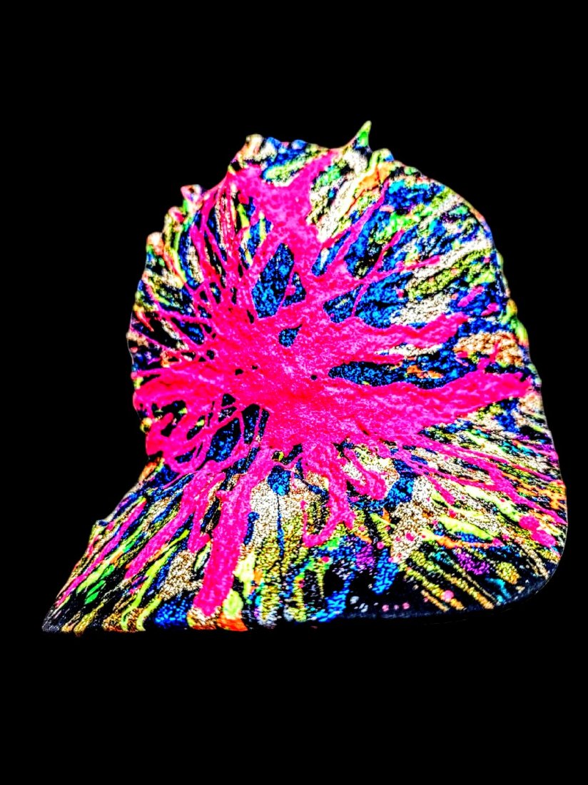 funky art cap