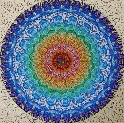 Mandala Čistá energie