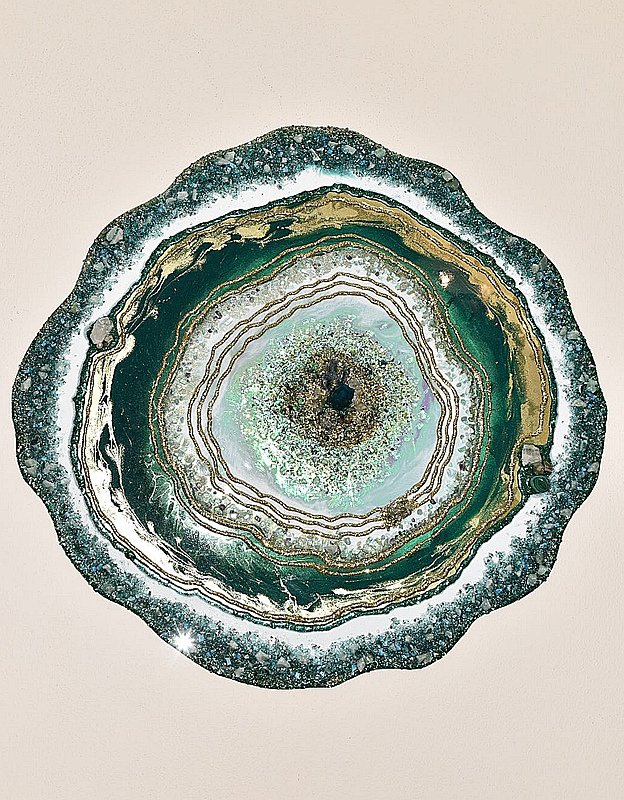 Agate slice