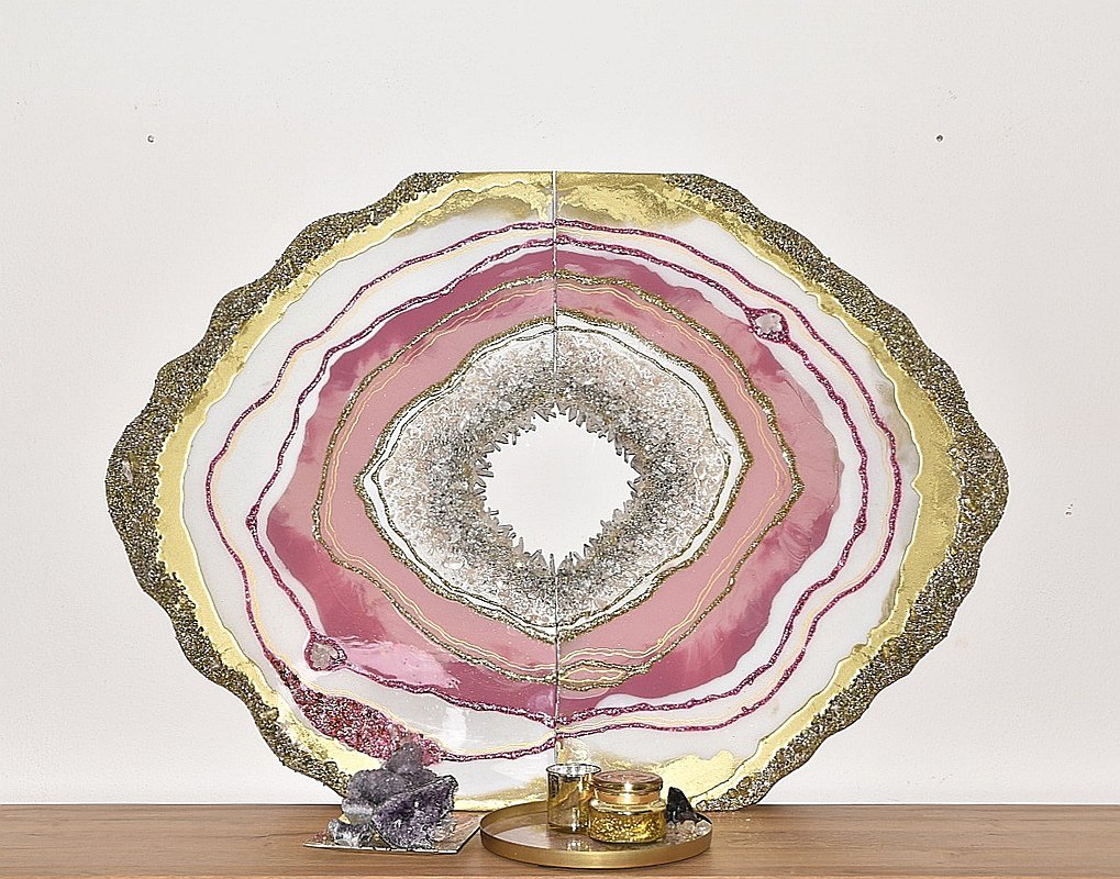 Agate slice