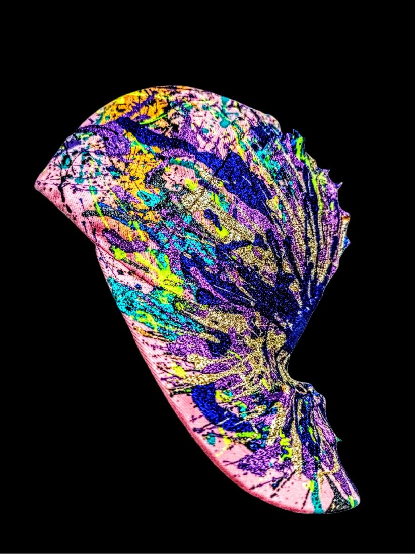 funky art cap