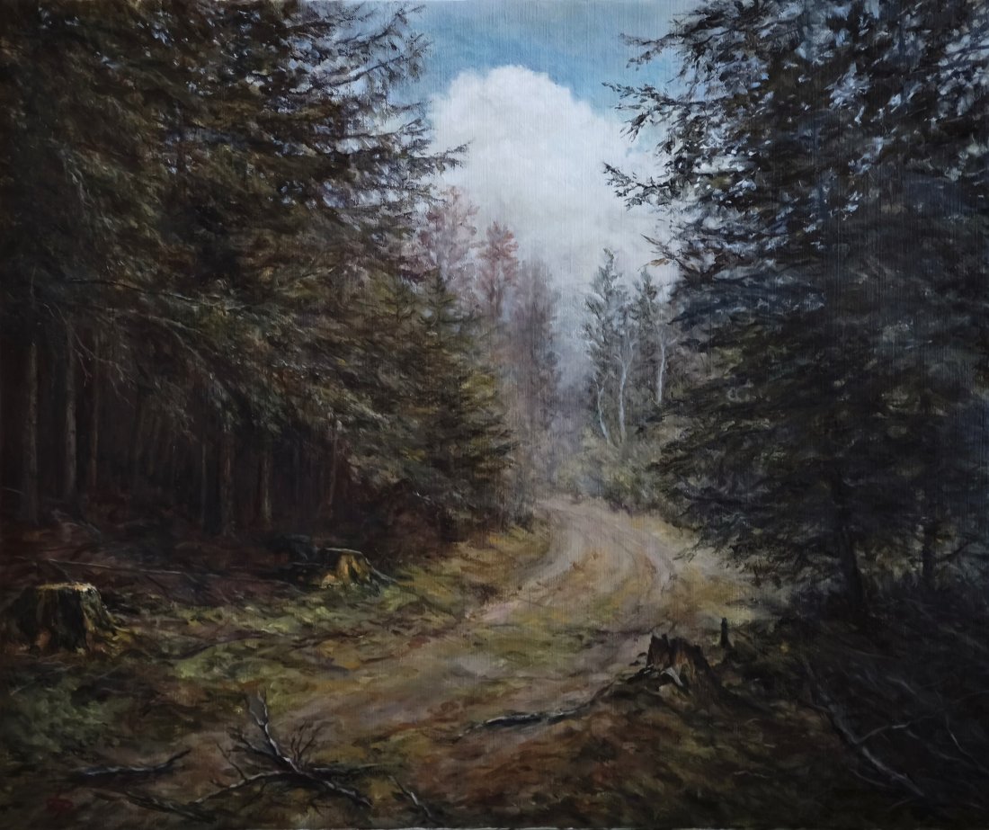 Mrak nad lesem