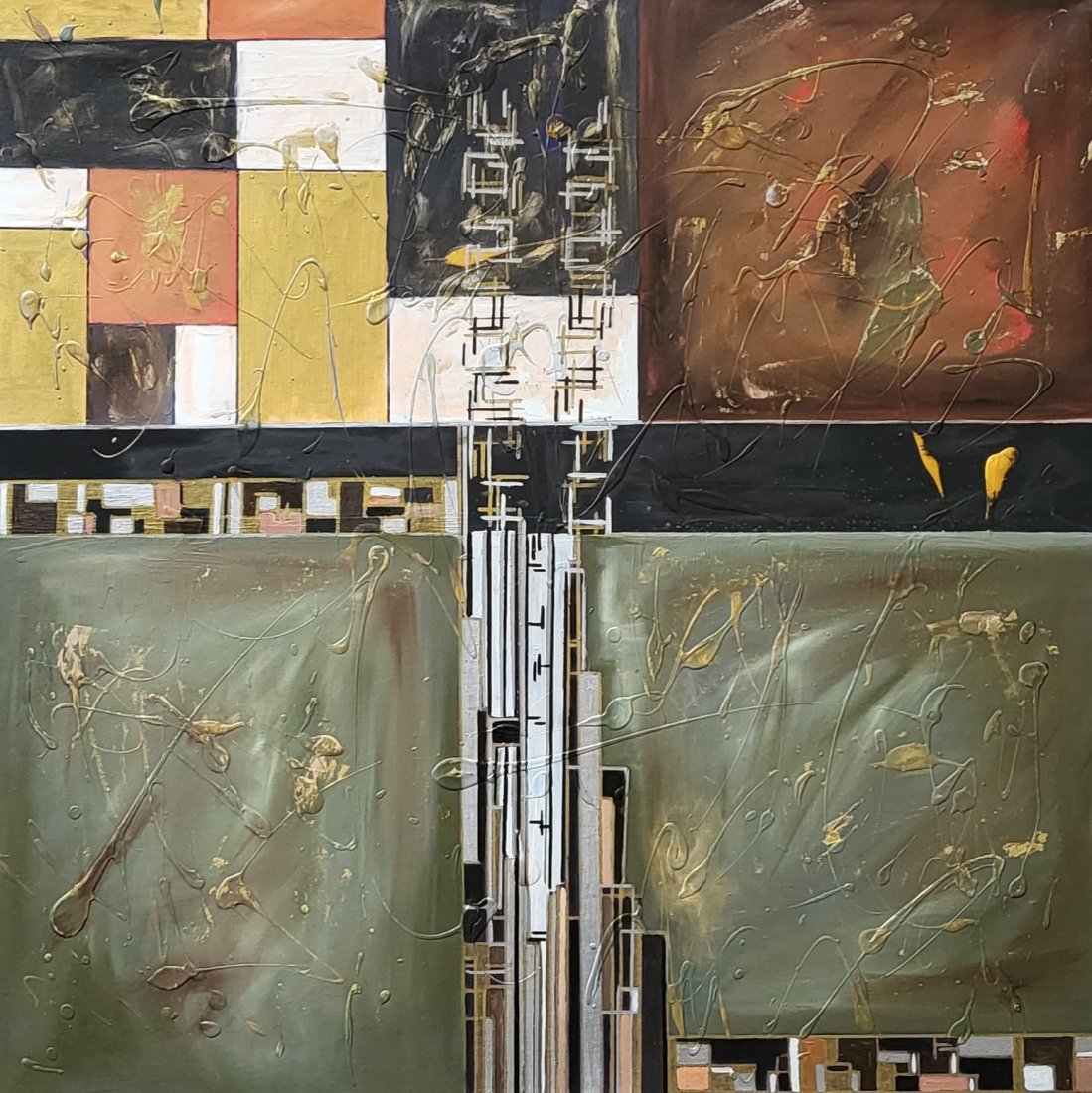 Kupka, Mondrian, Rothko in my mind