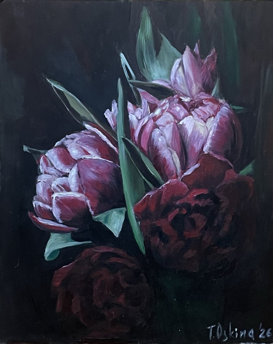 Velvet Bloom in Shadow