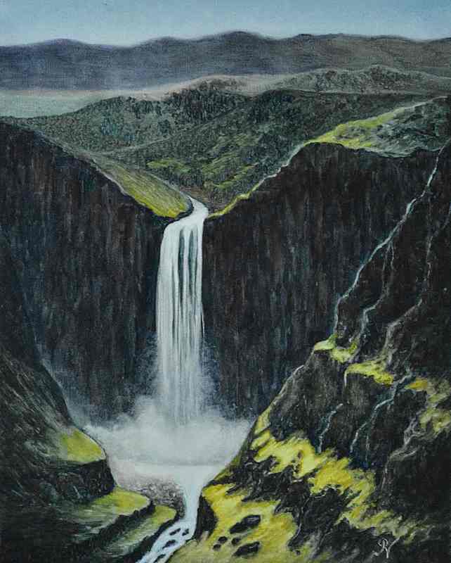 Vodopád Semonkong v Lesotho