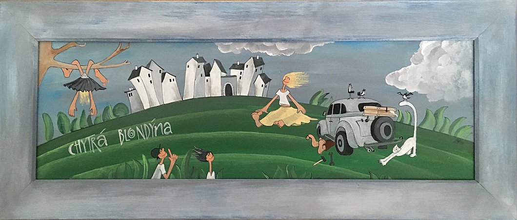 Chytrá blondýna