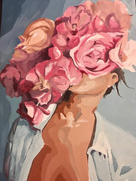 Hidden woman