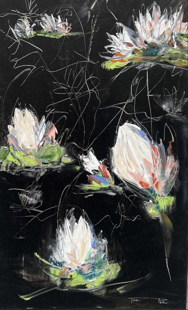 Water lilies triptych II. (Water Lilies Triptych II.)