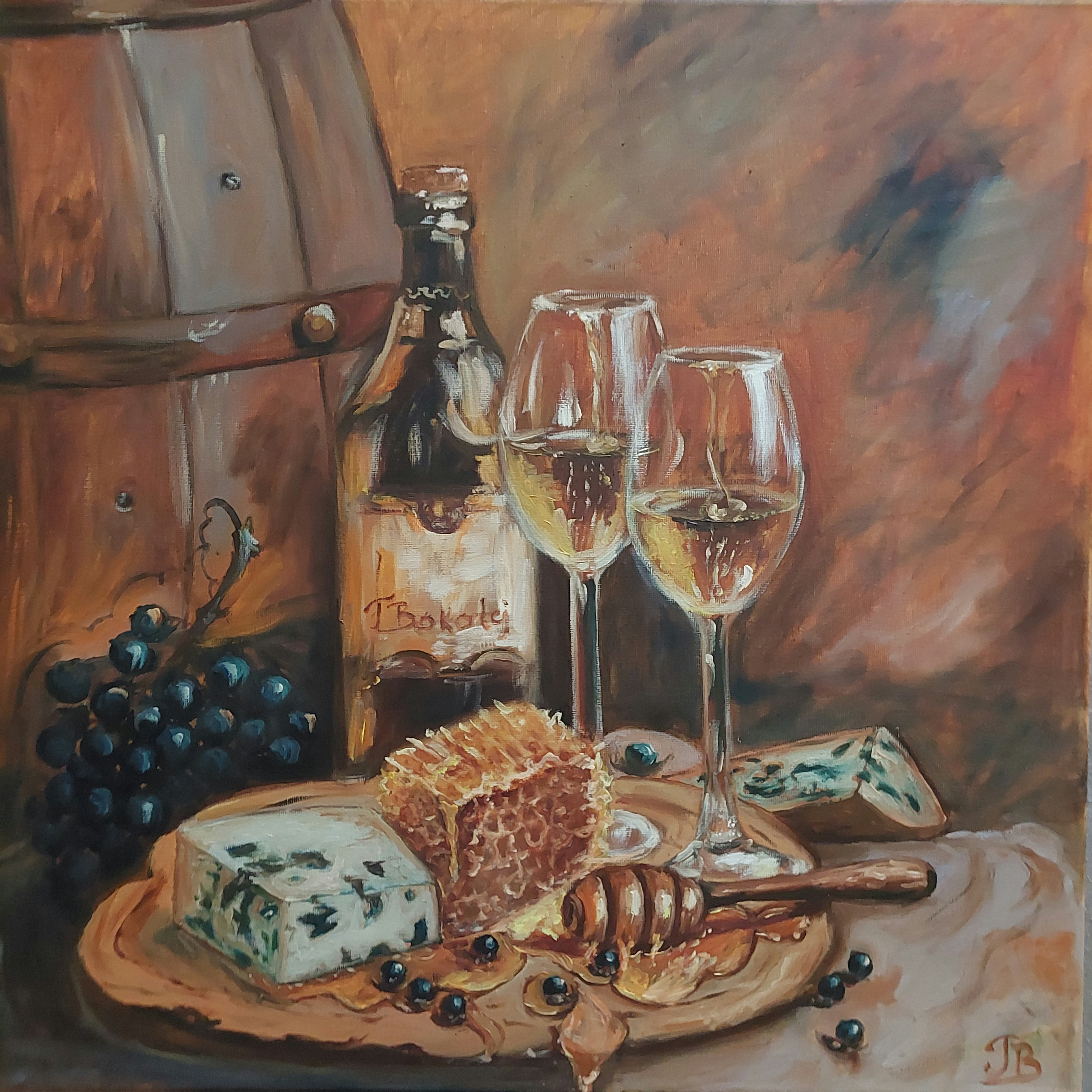 Zátiší s vínem (Still Life with Wine)