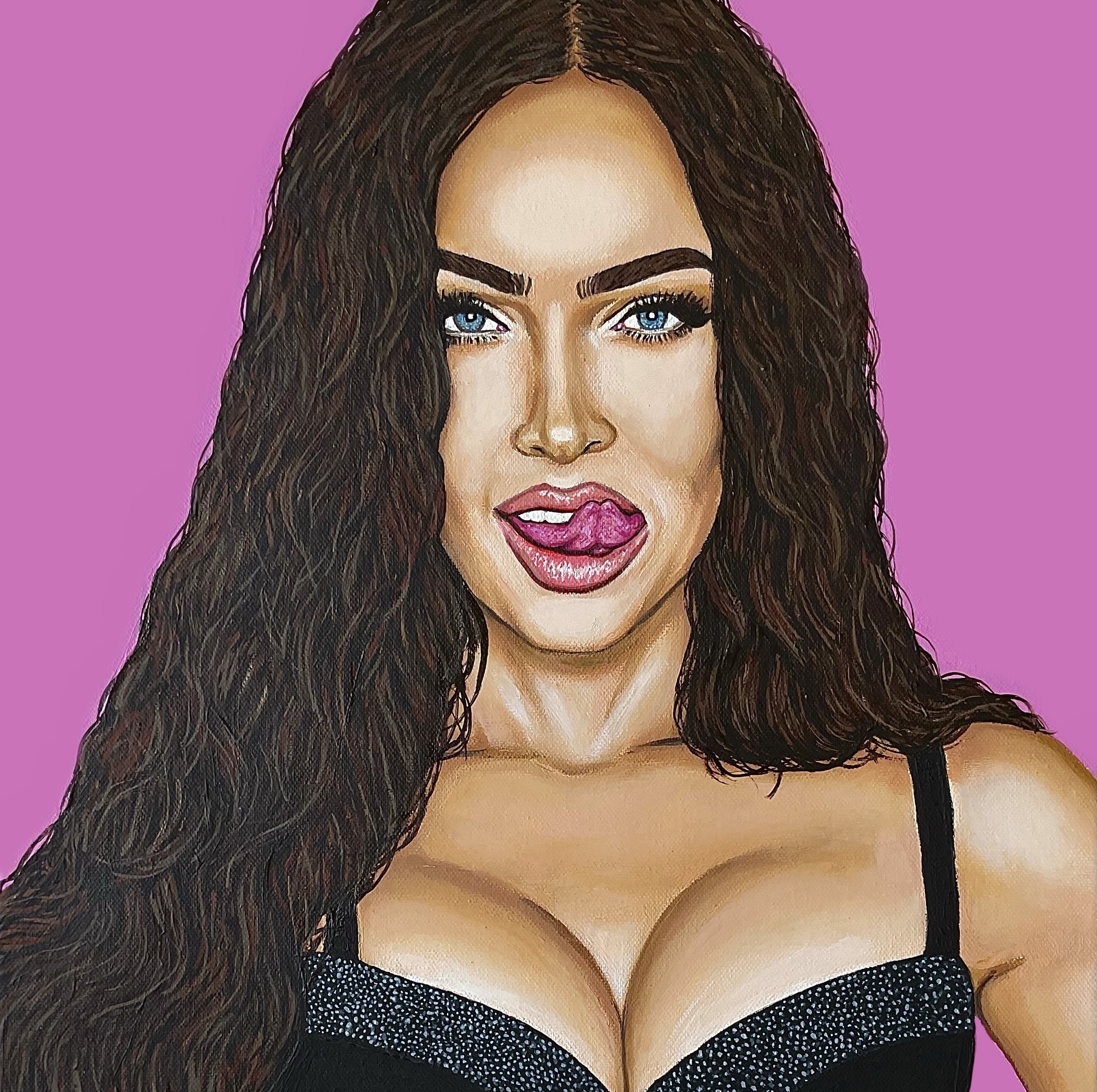 Portrait of Megan Fox