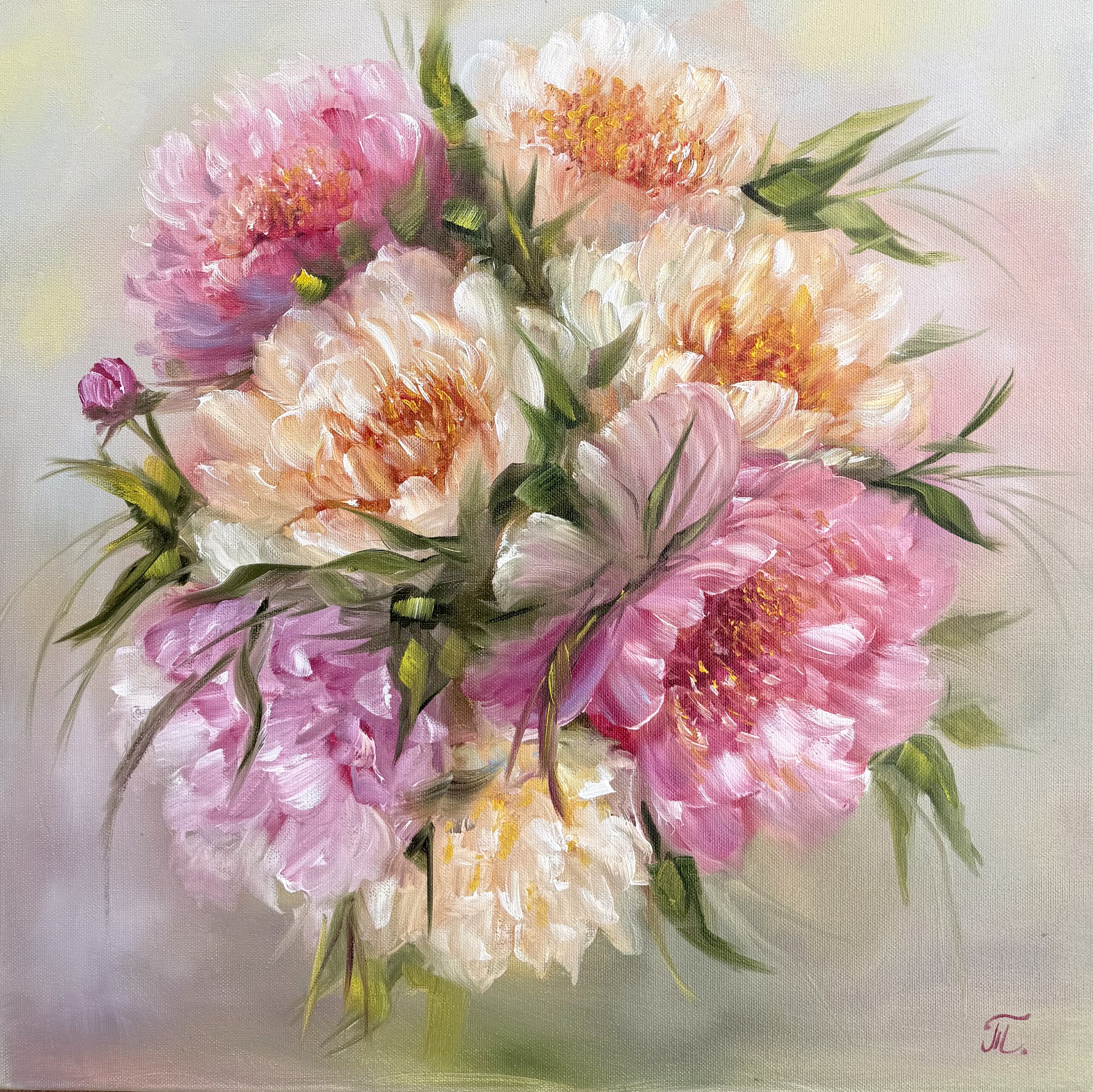 Série Magic Peonies –Sweet arome