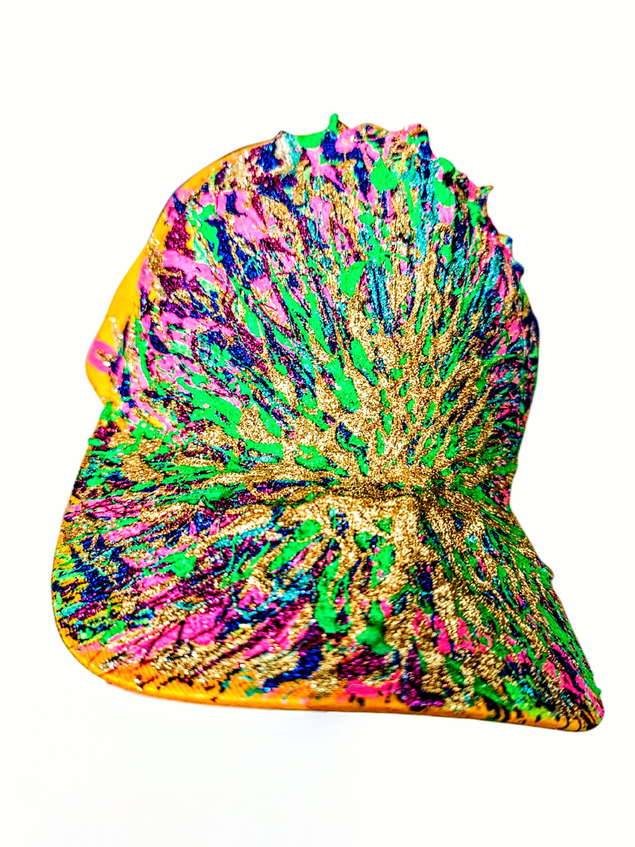 funky art cap