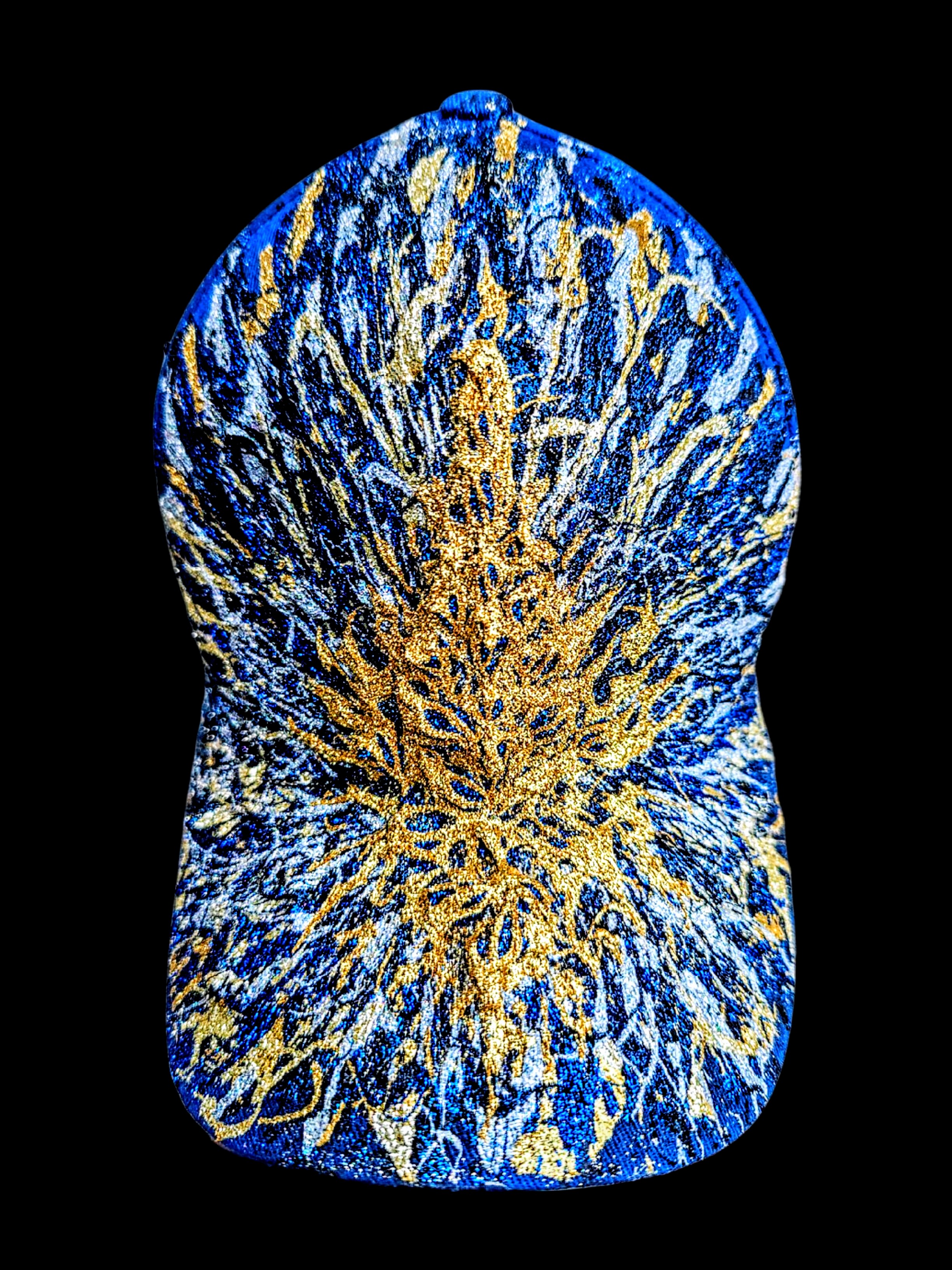 funky art cap