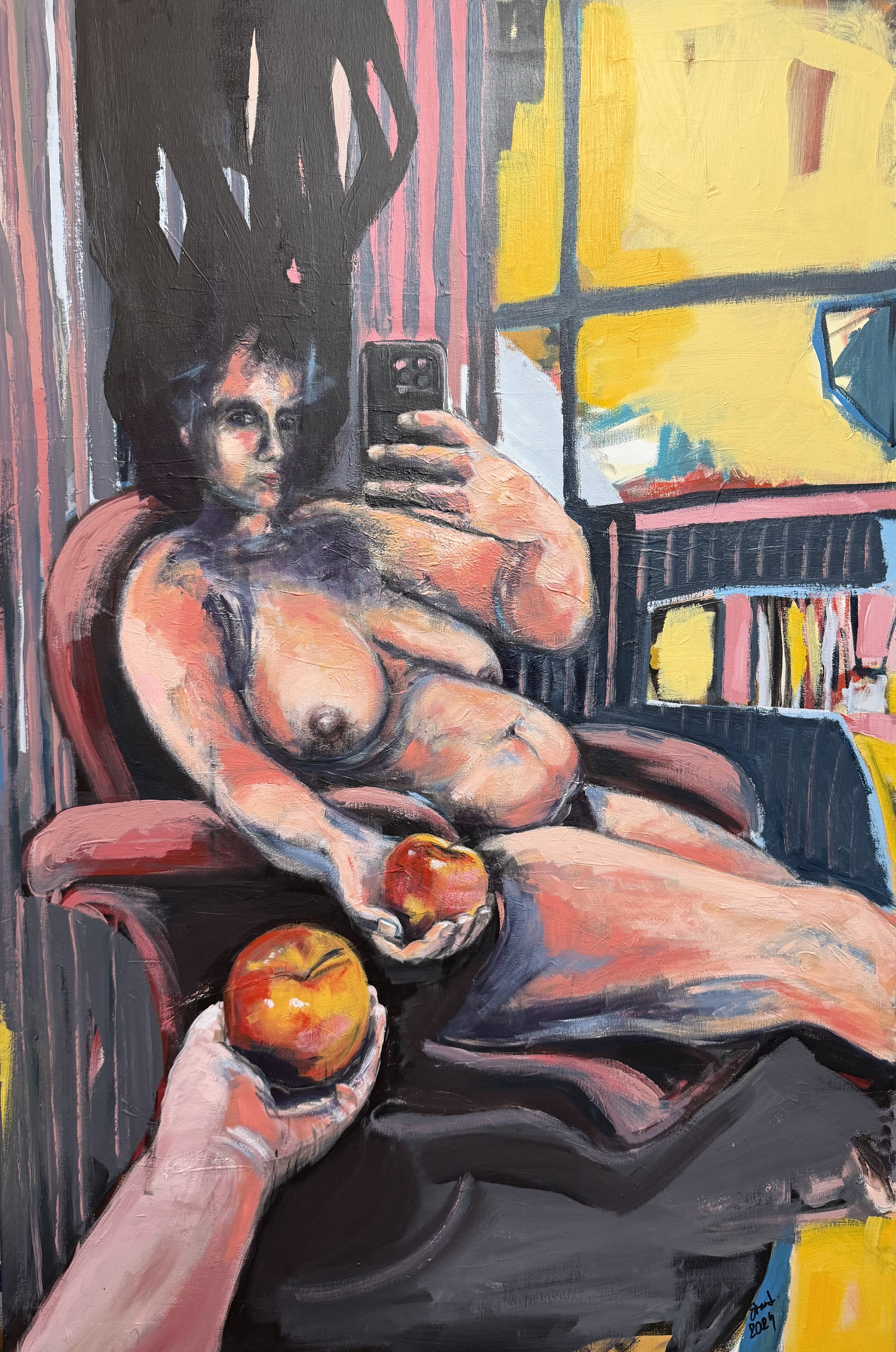 Herself jablko (Herself, an apple)