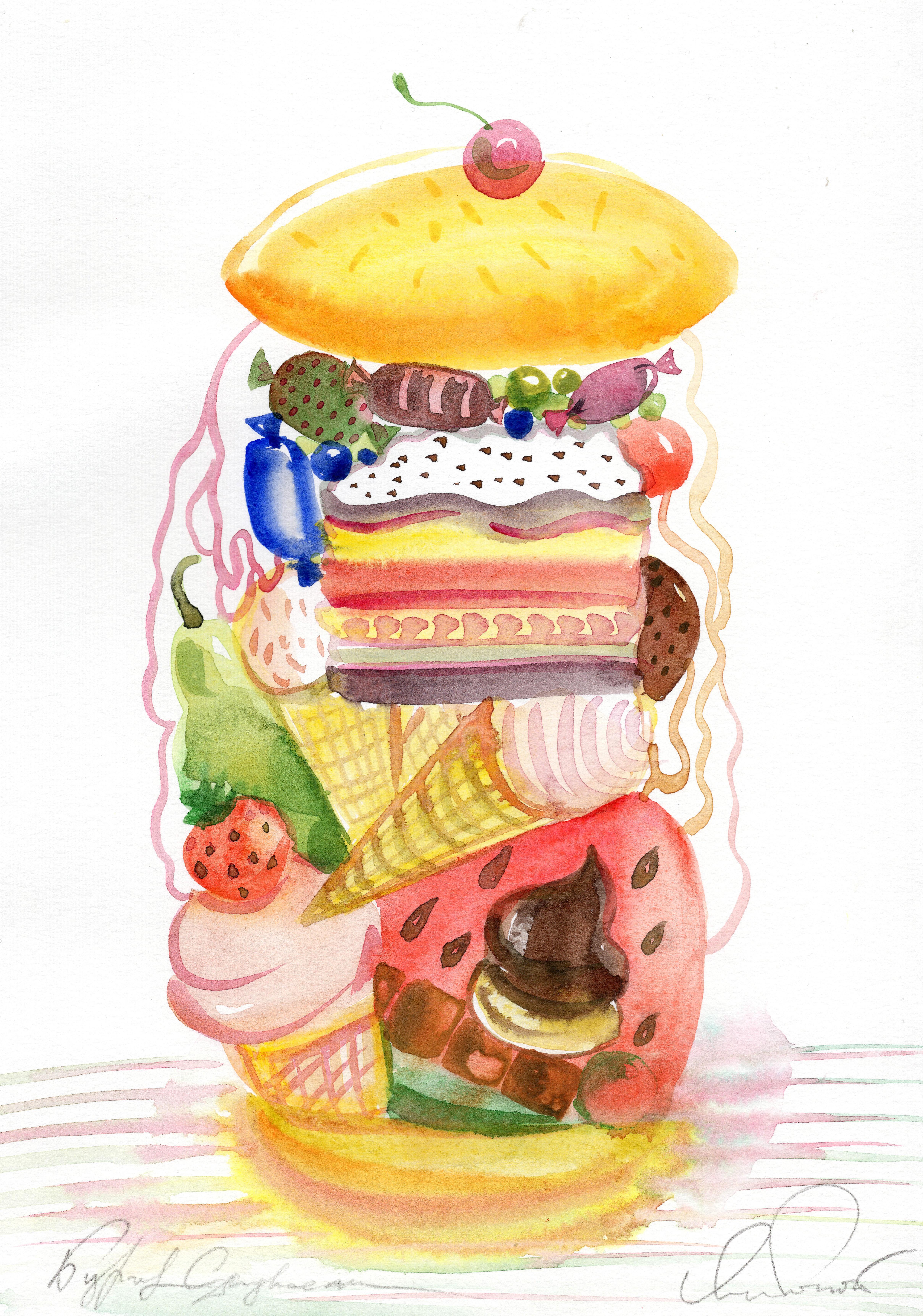 Sweet tooth burger