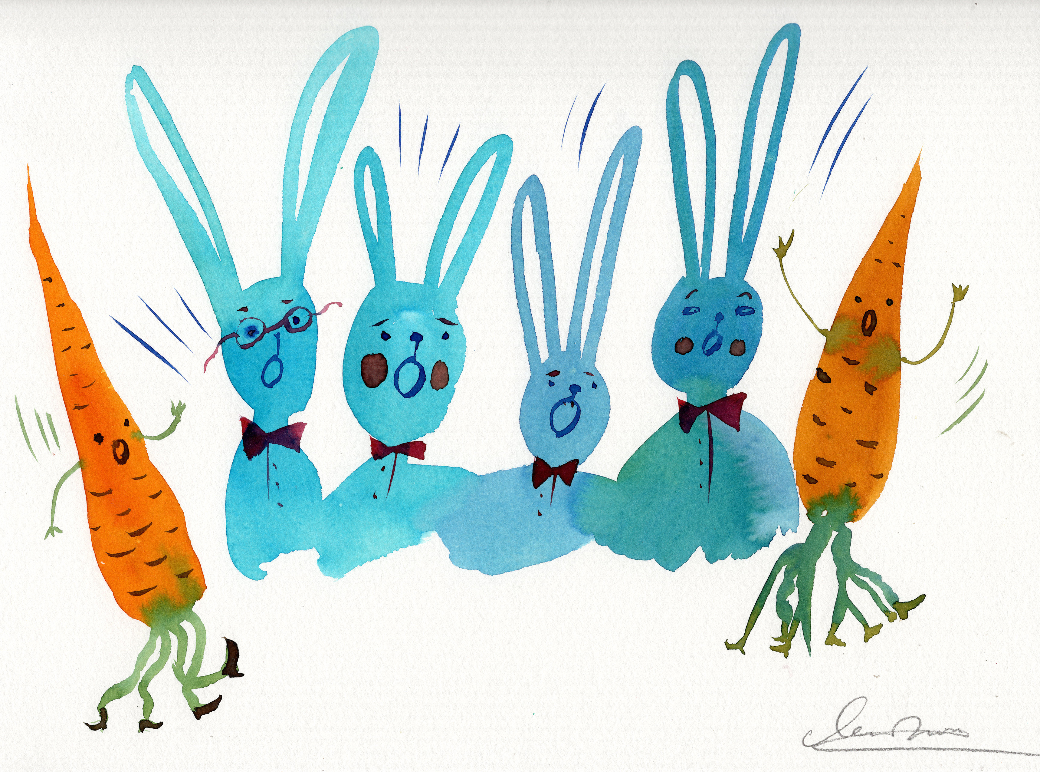 Song Of Rabbits And Dancing Carrots