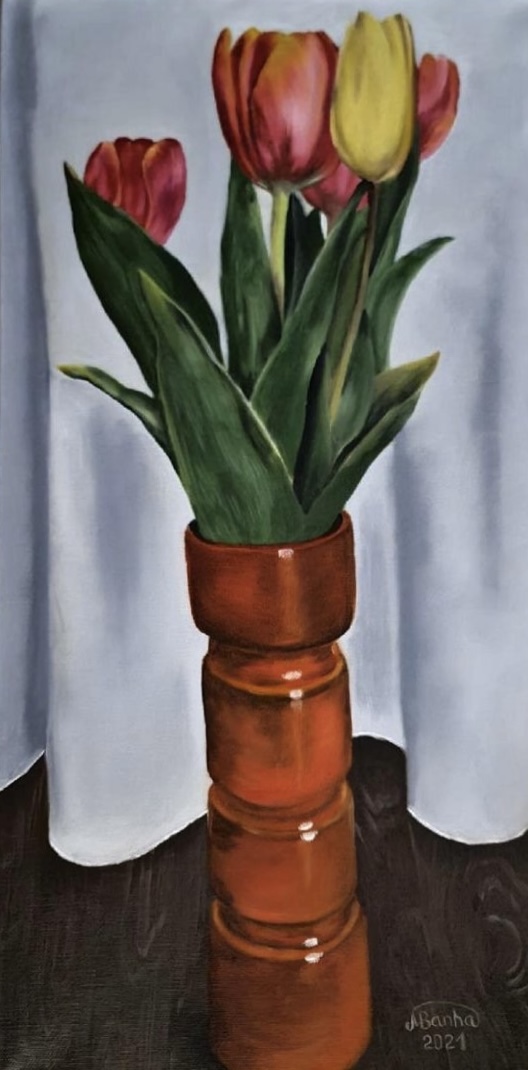 Tulipány ve váze