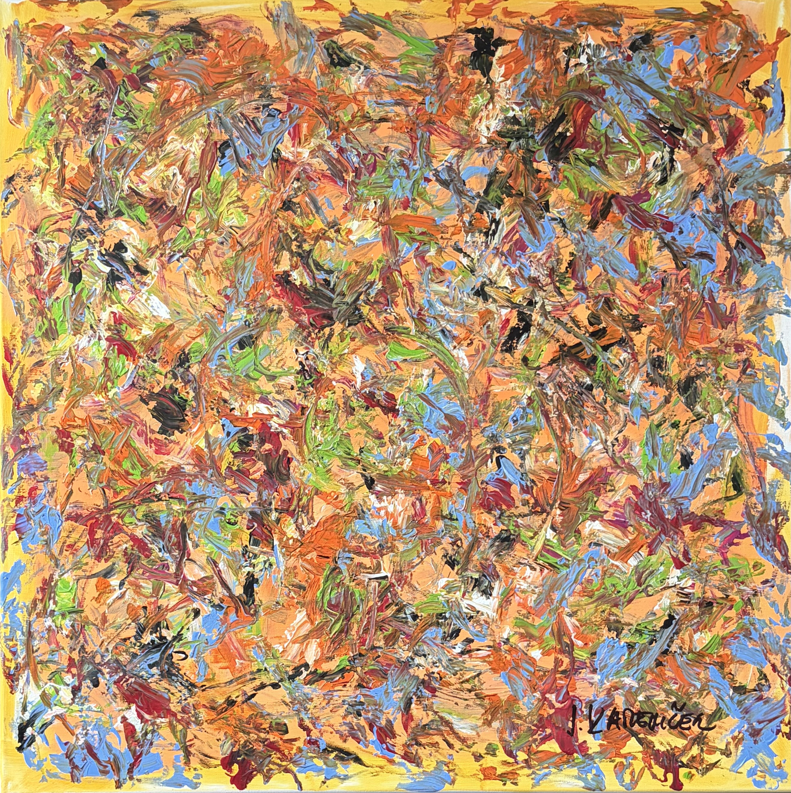 Podzimní houšť 144 (Autumn Thicket 144)
