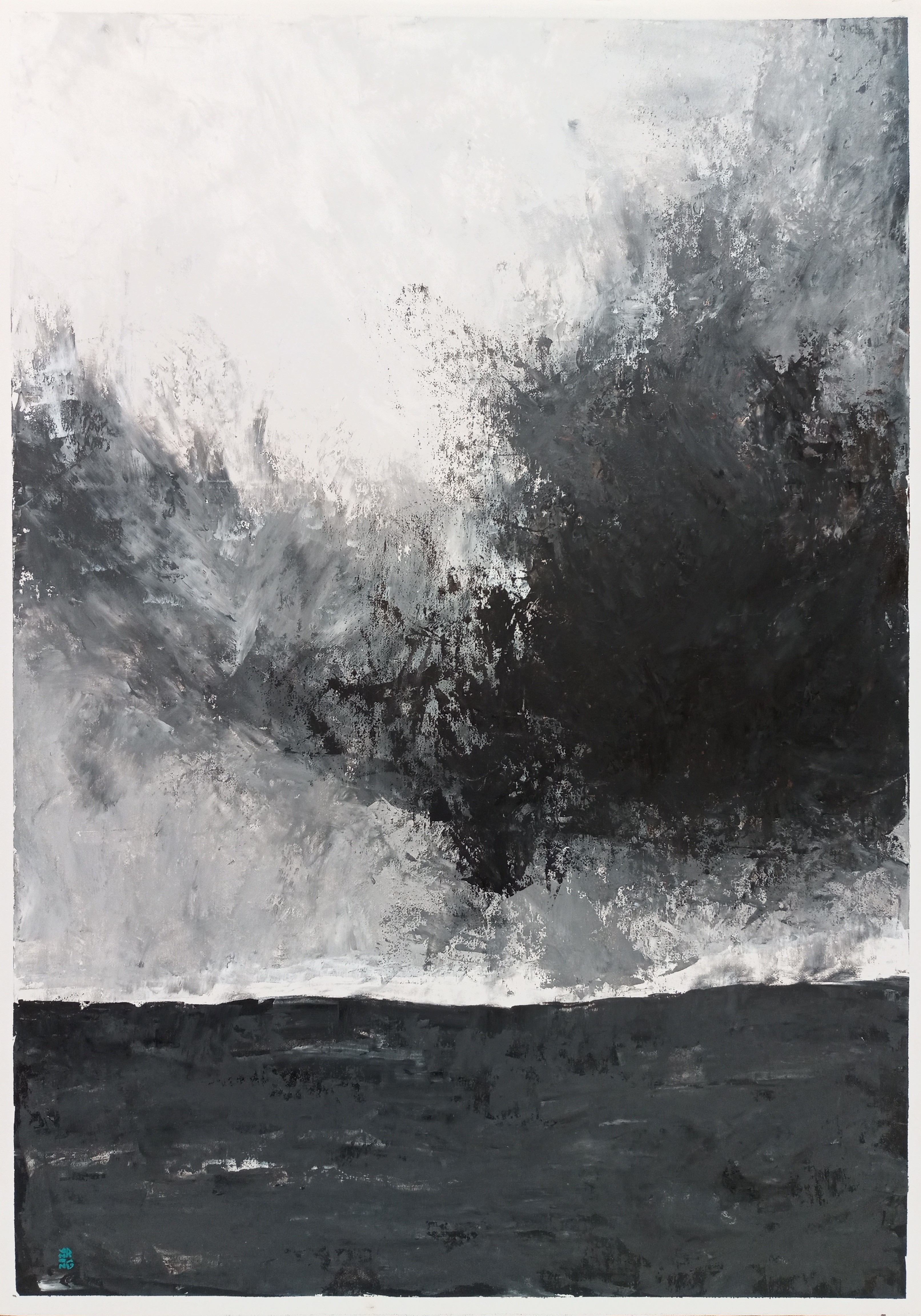 Moře v bouři (O mar durante uma tempestade)