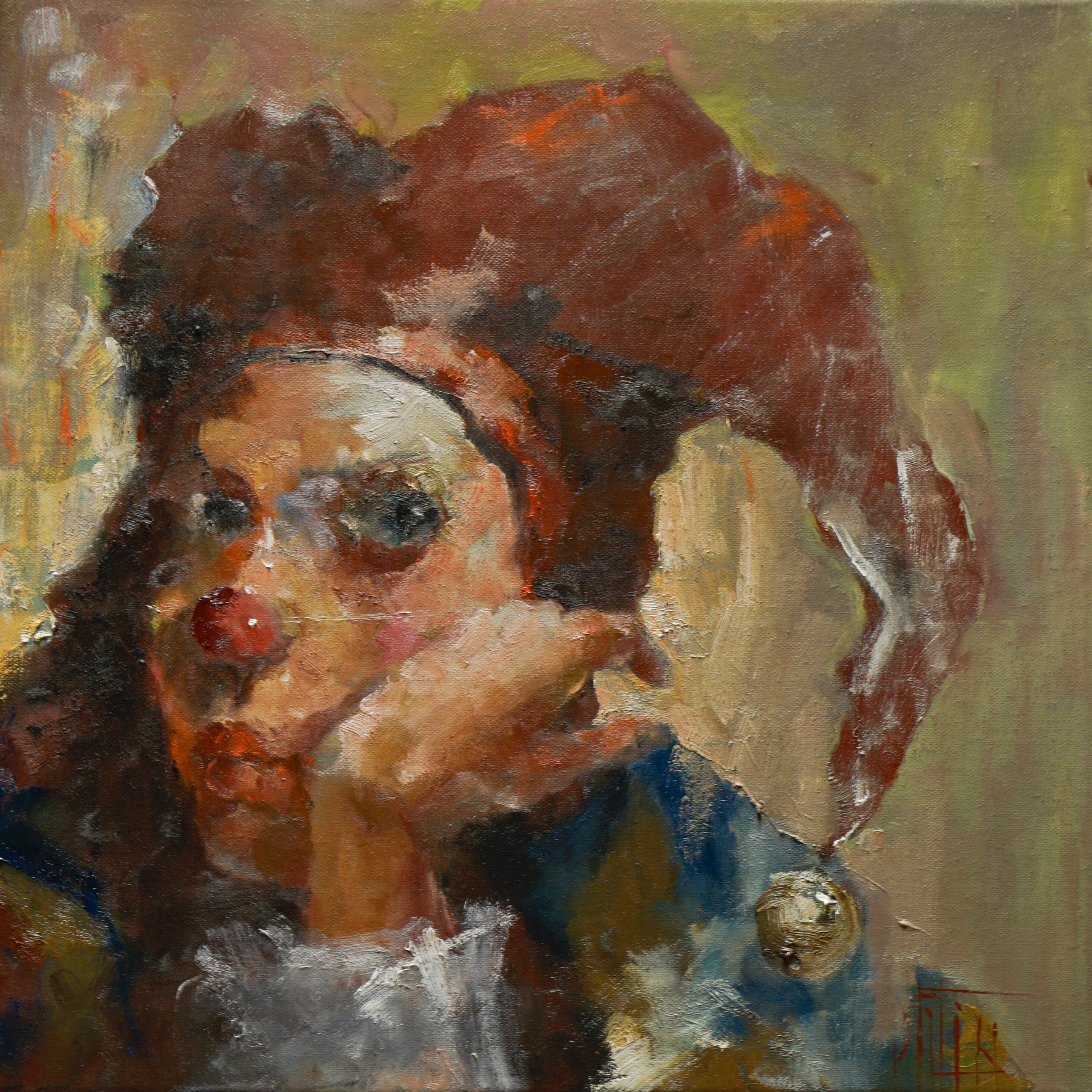 Chicot, Pavel Filin — Canvas, 40 × 40 cm