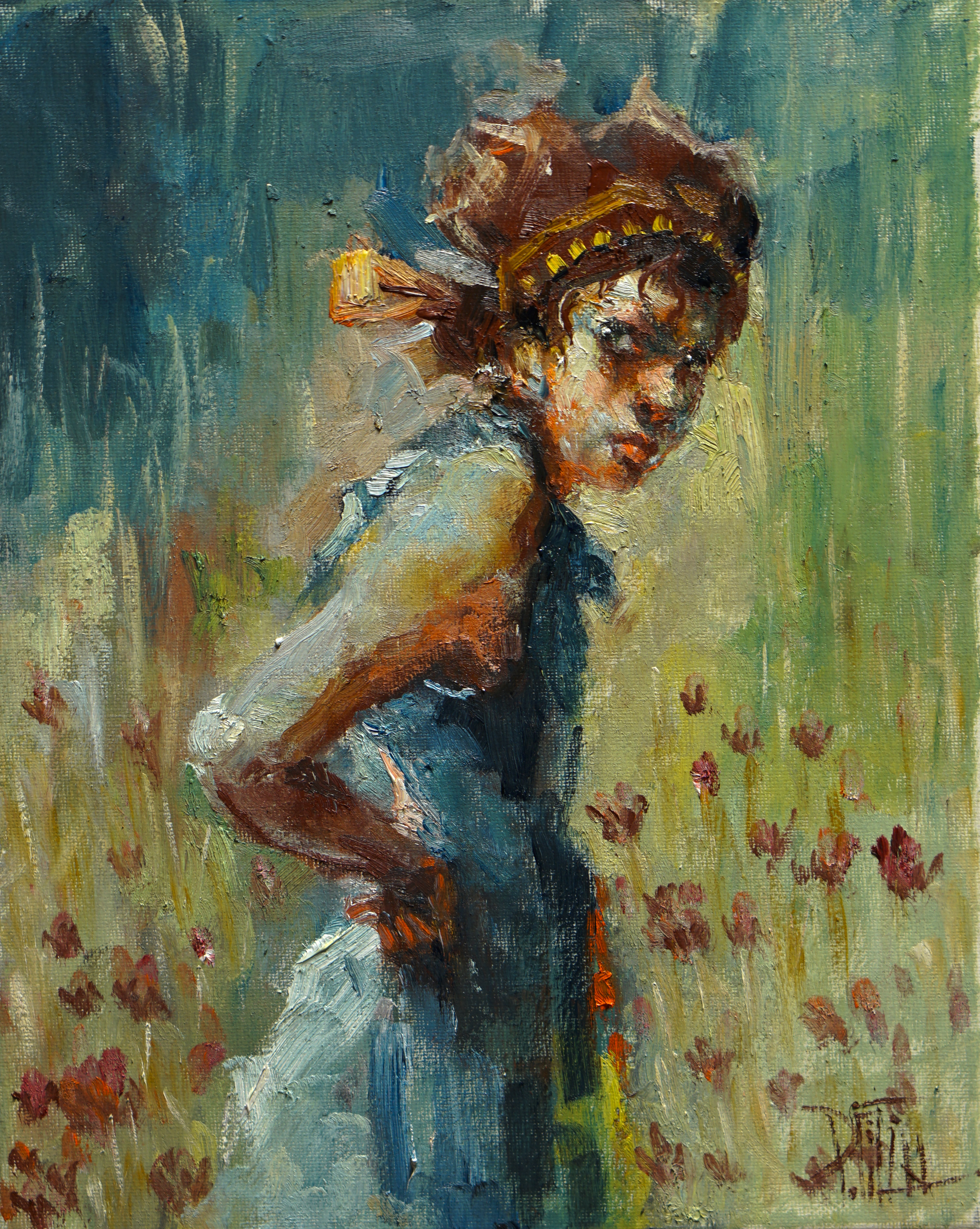 v makovém poli (in a poppy field)