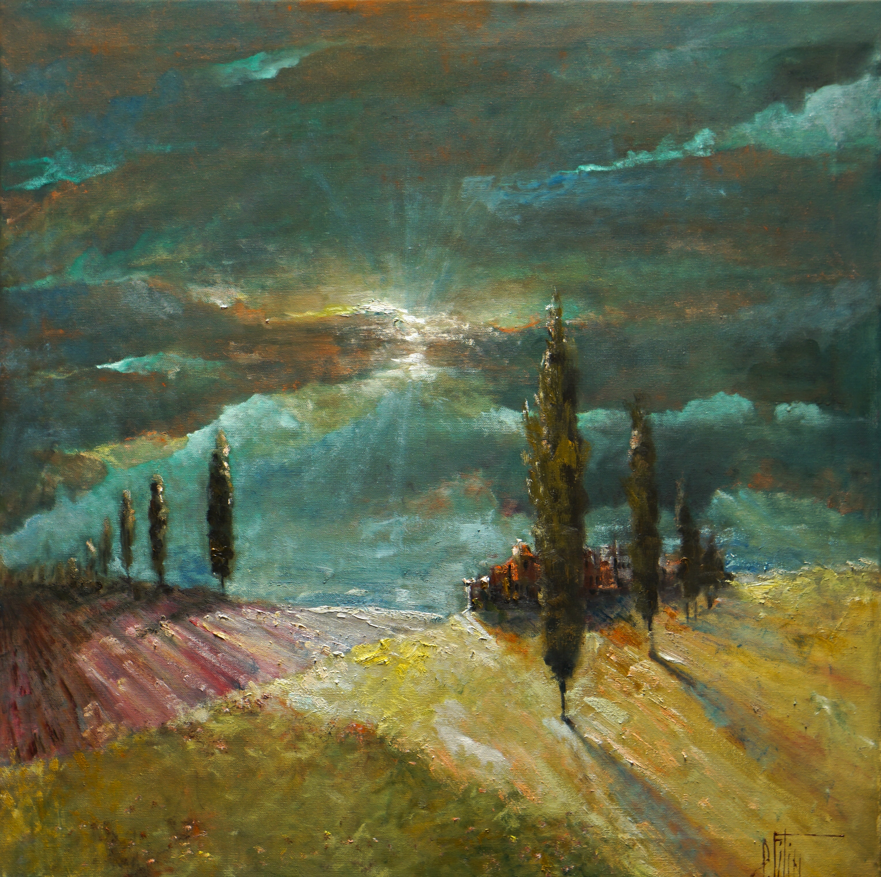 v Toskánsku (in Tuscany)