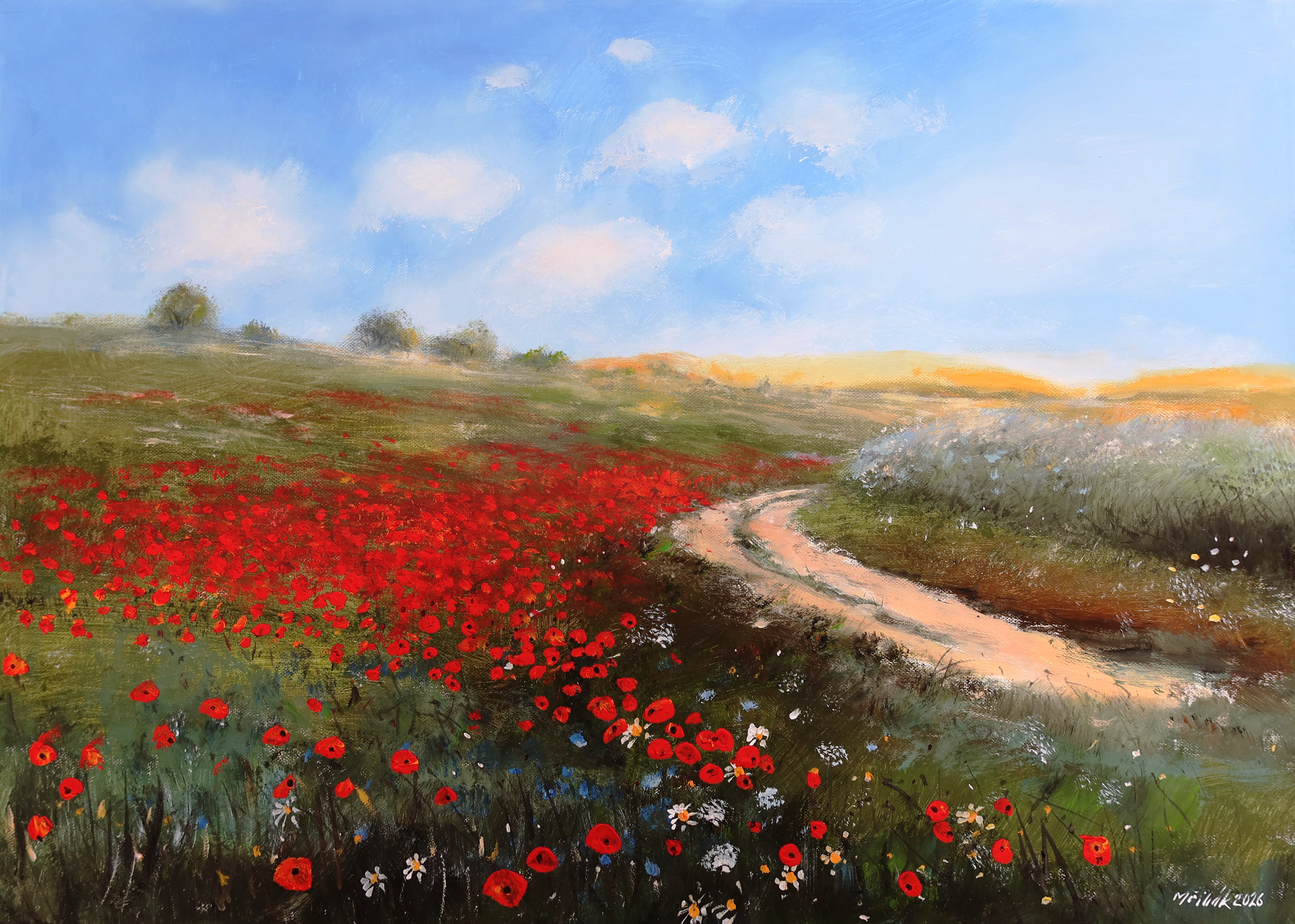 Makové pole (Poppy Field)
