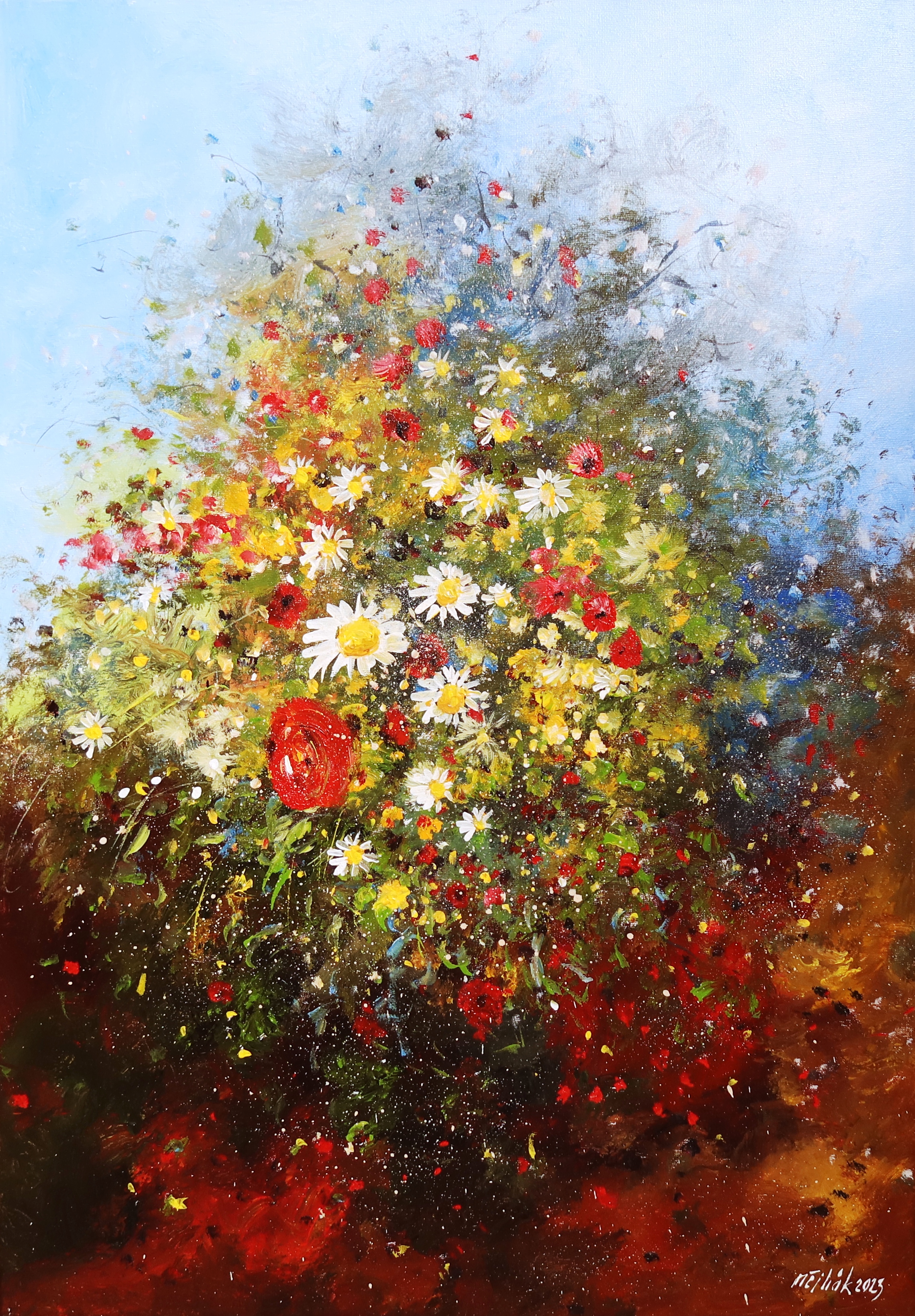 Abstraktní kytice (Abstract Bouquet)