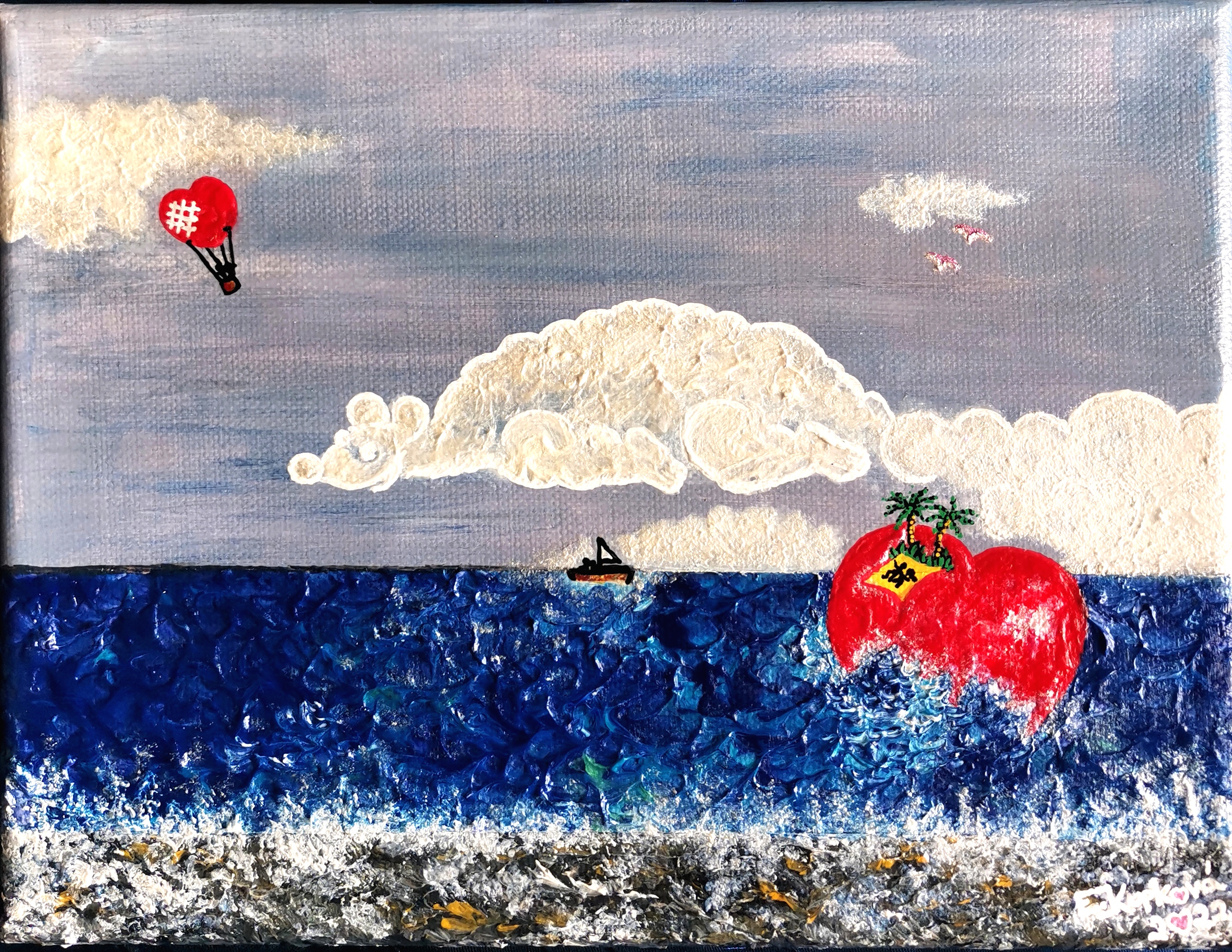 Láska na moři - Srdce - Kouzelná myška (Love at Sea - Heart - The Enchanted Mouse)
