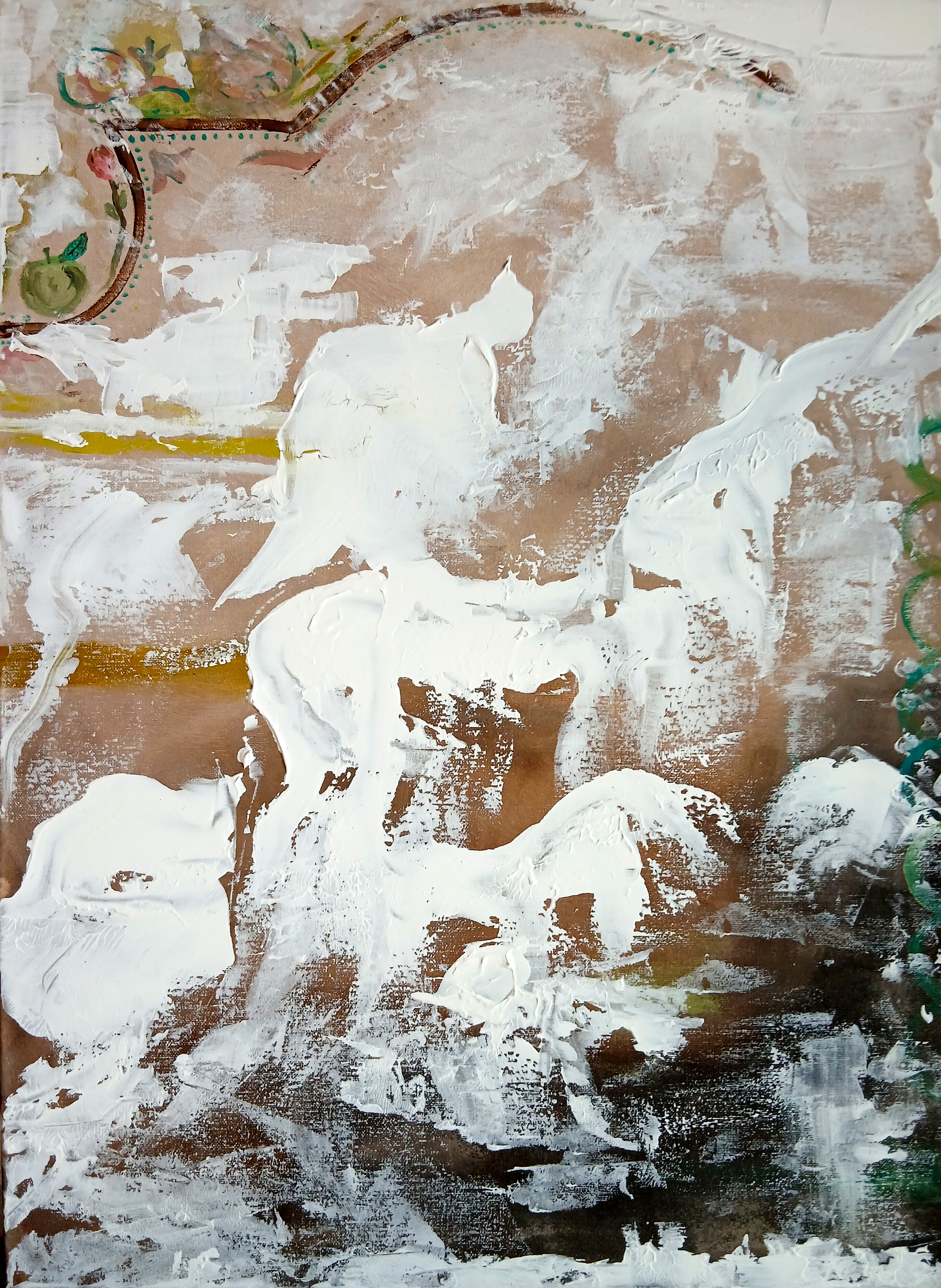 Odkrývání původní malby 2 (Revealing the Original Painting 2)