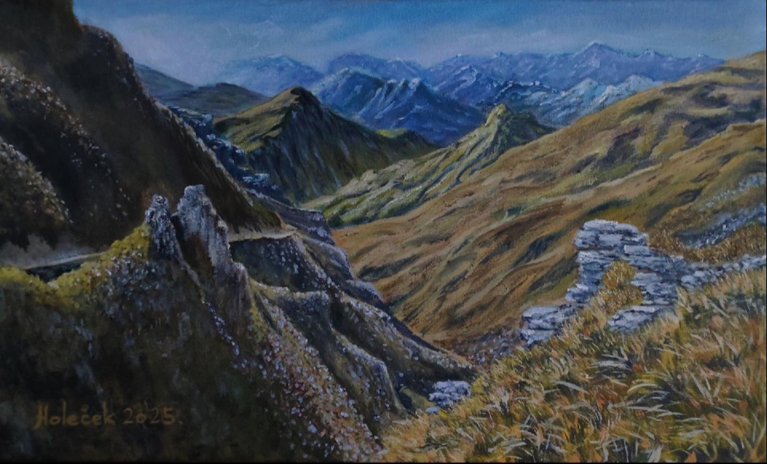 Horská krajina (Mountain Landscape)