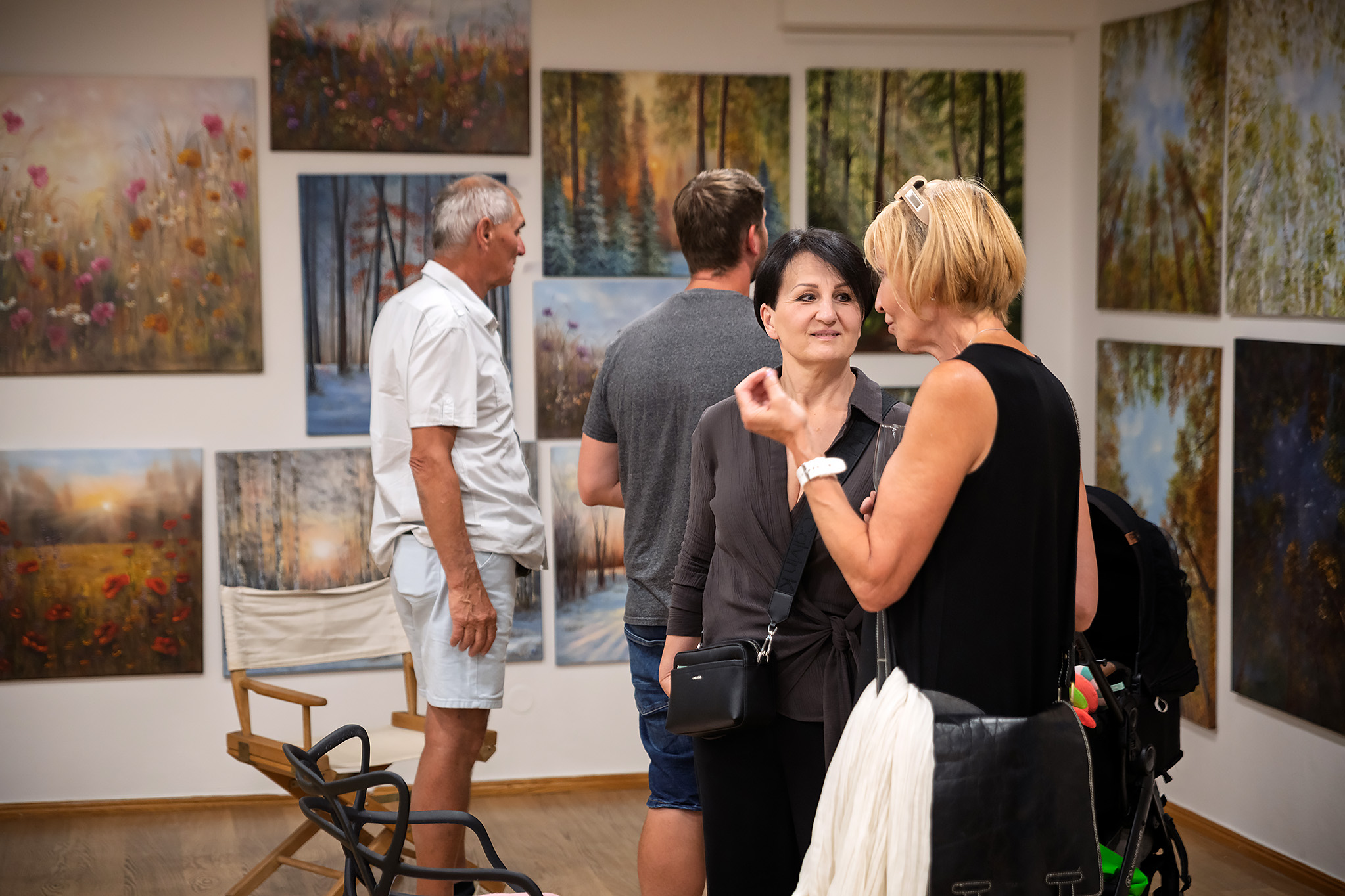 The Person Behind the Painting: Who is the artist behind the work that caught your eye?