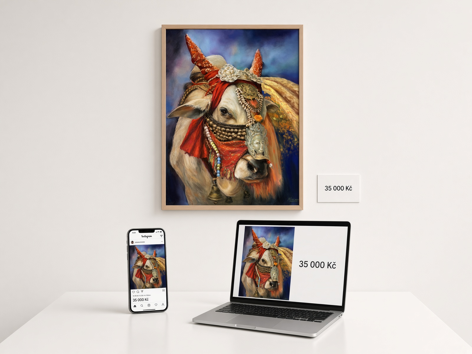 How to set the right price for a piece of art when you're offering it in multiple places. 