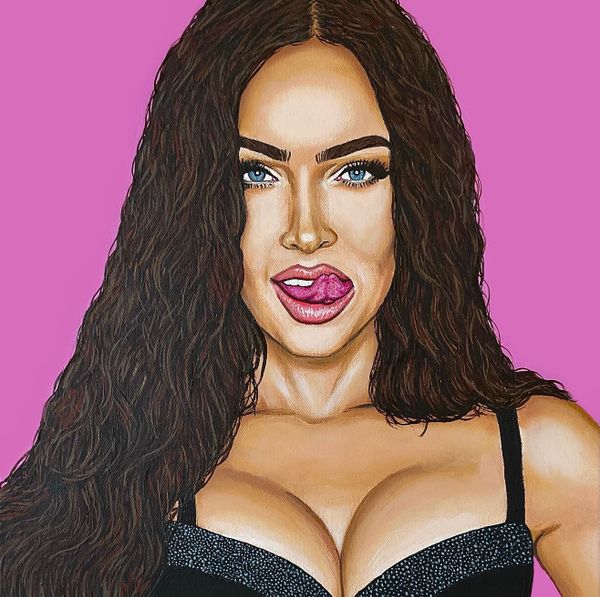Portrait of Megan Fox