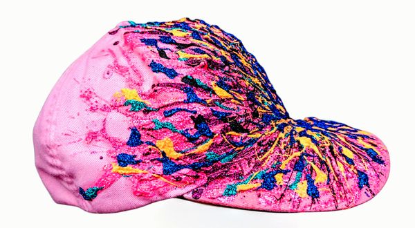 funky art cap - ROSE VENUS