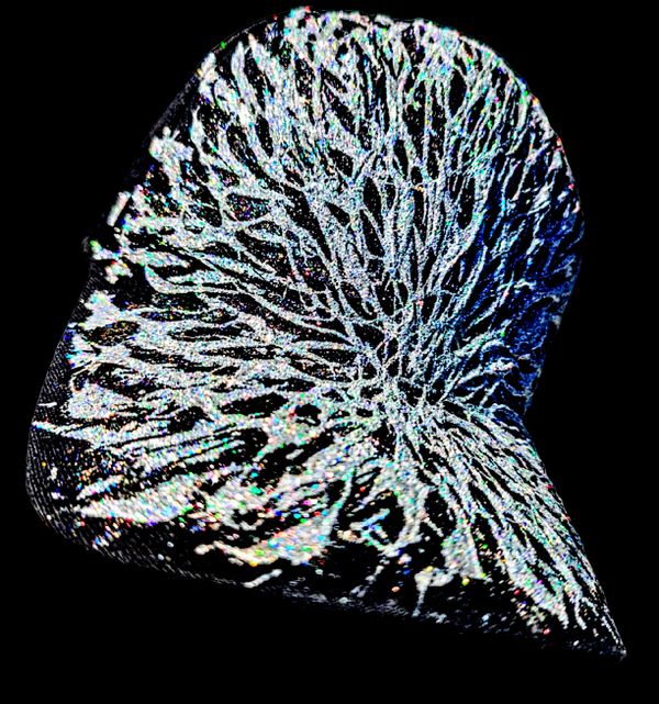 darkness art cap - SILVER DECADENCE