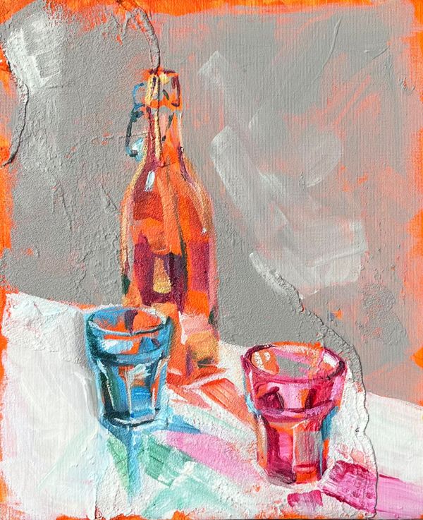 Light, Glass and Flowers