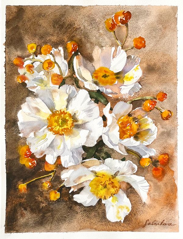 White Anemones 2
