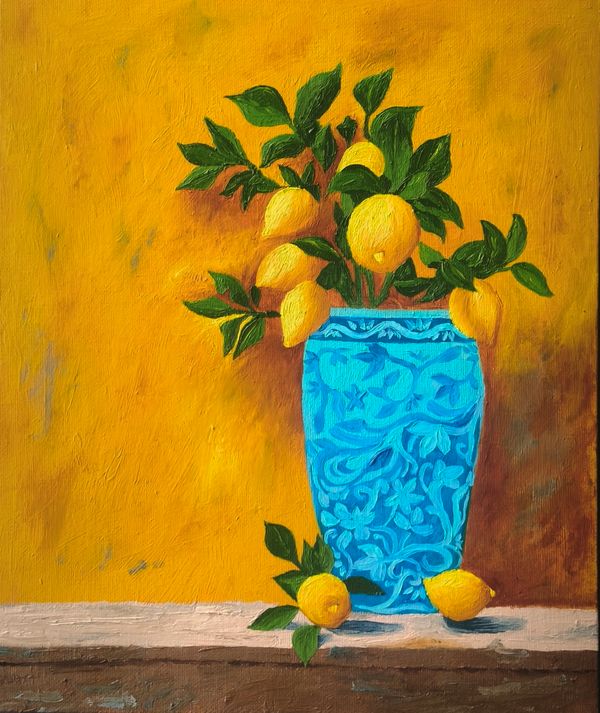 Home lemon garden