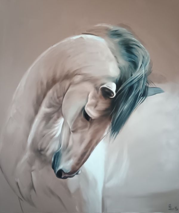 Kůň - světlá káva