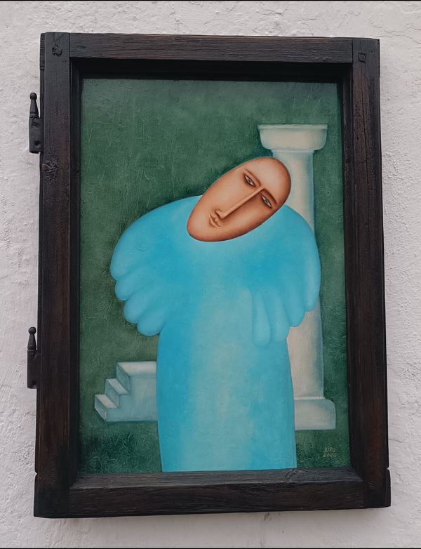 MODRÝ ANDĚL